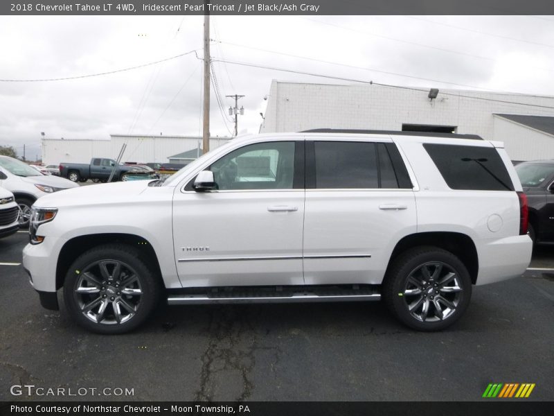 Iridescent Pearl Tricoat / Jet Black/Ash Gray 2018 Chevrolet Tahoe LT 4WD