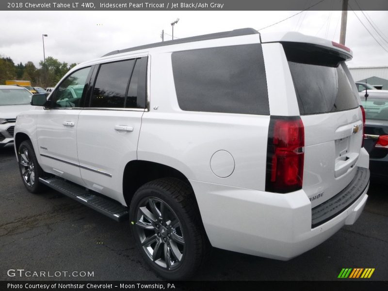 Iridescent Pearl Tricoat / Jet Black/Ash Gray 2018 Chevrolet Tahoe LT 4WD