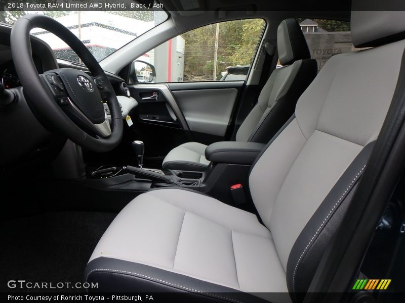 Front Seat of 2018 RAV4 Limited AWD Hybrid