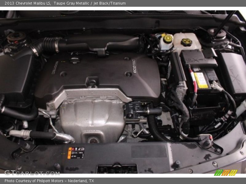 Taupe Gray Metallic / Jet Black/Titanium 2013 Chevrolet Malibu LS