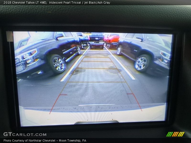 Iridescent Pearl Tricoat / Jet Black/Ash Gray 2018 Chevrolet Tahoe LT 4WD