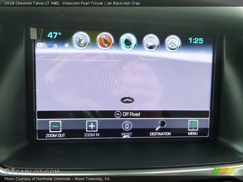 Iridescent Pearl Tricoat / Jet Black/Ash Gray 2018 Chevrolet Tahoe LT 4WD