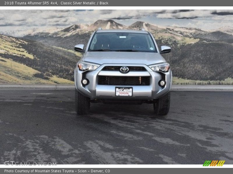 Classic Silver Metallic / Black 2018 Toyota 4Runner SR5 4x4