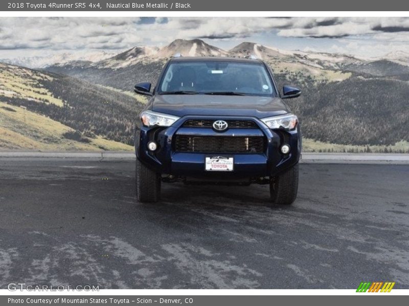 Nautical Blue Metallic / Black 2018 Toyota 4Runner SR5 4x4