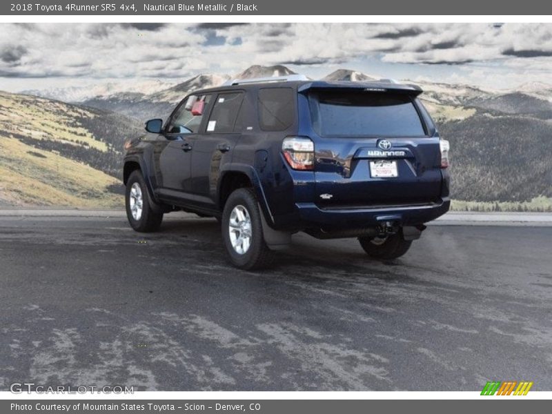 Nautical Blue Metallic / Black 2018 Toyota 4Runner SR5 4x4