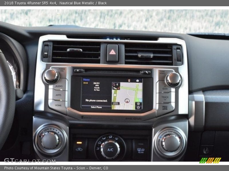 Nautical Blue Metallic / Black 2018 Toyota 4Runner SR5 4x4