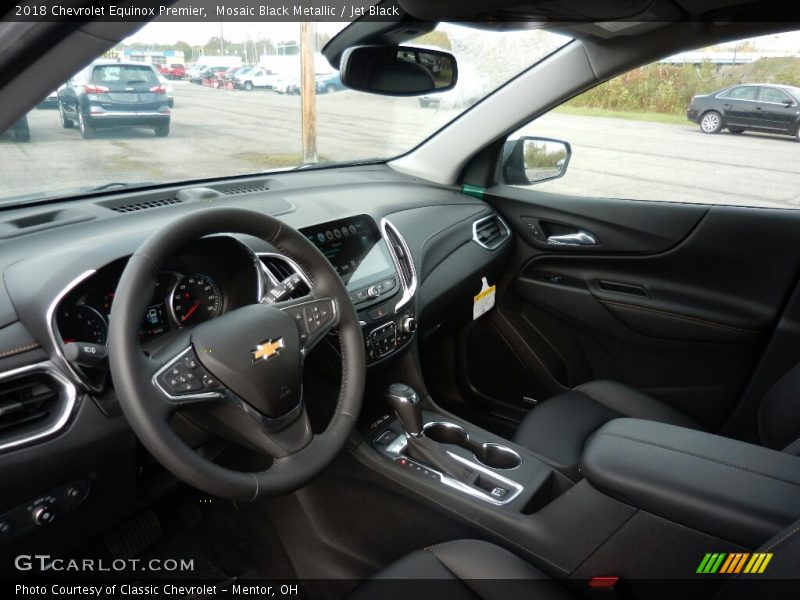 Mosaic Black Metallic / Jet Black 2018 Chevrolet Equinox Premier
