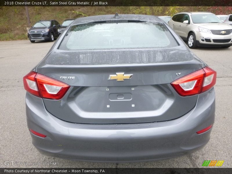 Satin Steel Gray Metallic / Jet Black 2018 Chevrolet Cruze LT
