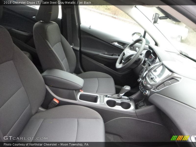 Satin Steel Gray Metallic / Jet Black 2018 Chevrolet Cruze LT