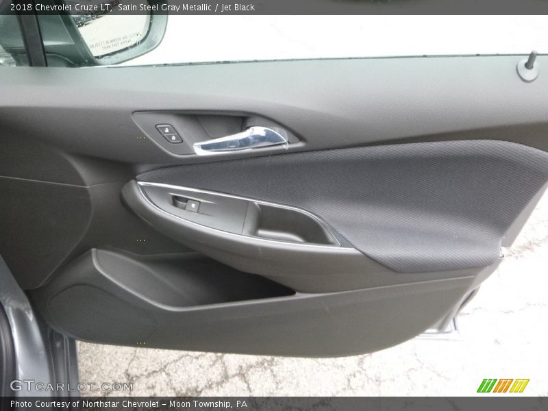 Satin Steel Gray Metallic / Jet Black 2018 Chevrolet Cruze LT