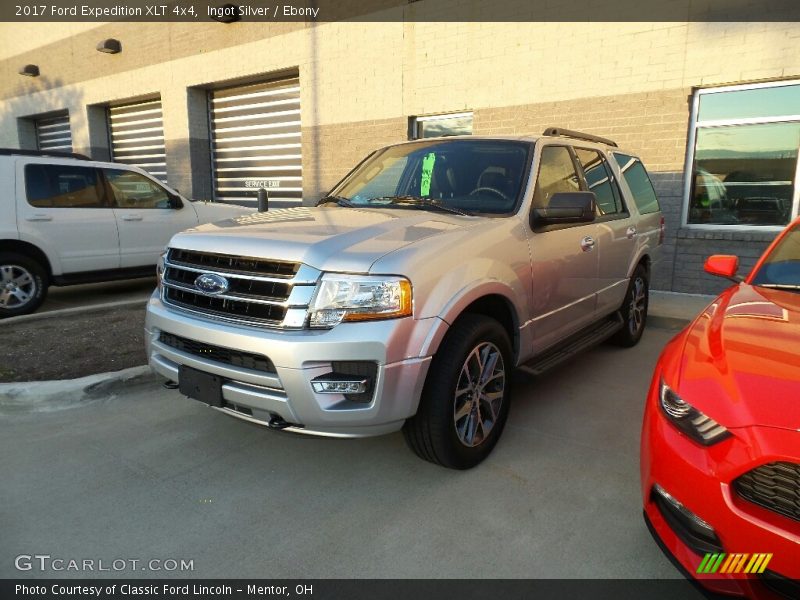 Ingot Silver / Ebony 2017 Ford Expedition XLT 4x4