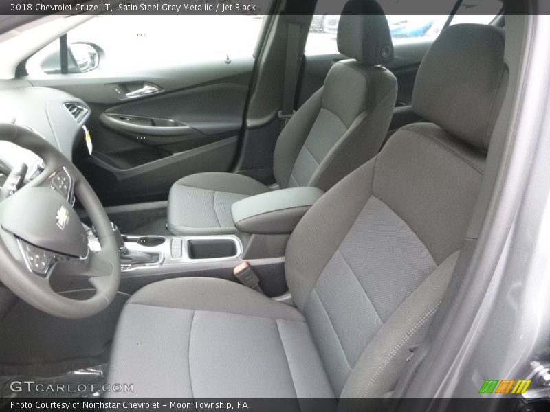 Satin Steel Gray Metallic / Jet Black 2018 Chevrolet Cruze LT