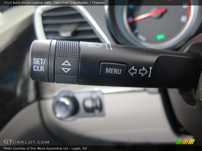 Satin Steel Gray Metallic / Titanium 2014 Buick Encore Leather AWD