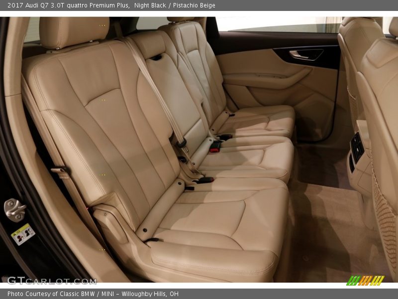 Night Black / Pistachio Beige 2017 Audi Q7 3.0T quattro Premium Plus