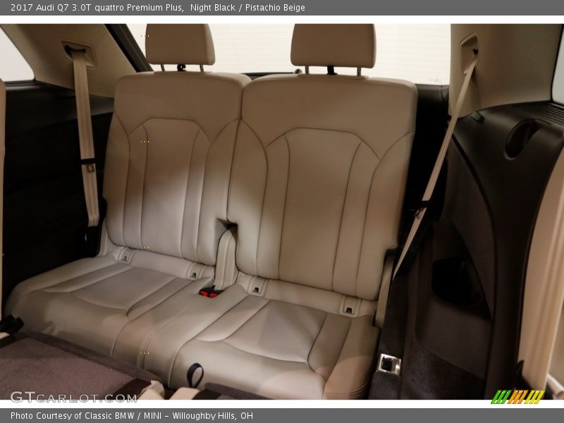 Night Black / Pistachio Beige 2017 Audi Q7 3.0T quattro Premium Plus