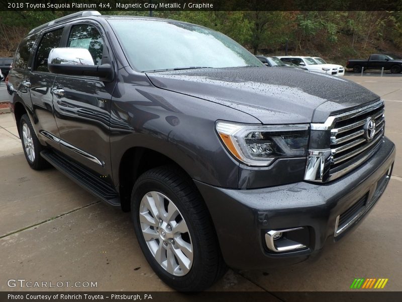 Magnetic Gray Metallic / Graphite 2018 Toyota Sequoia Platinum 4x4