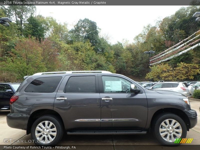  2018 Sequoia Platinum 4x4 Magnetic Gray Metallic