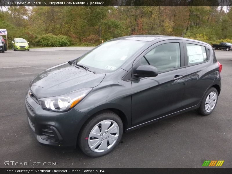 Nightfall Gray Metallic / Jet Black 2017 Chevrolet Spark LS