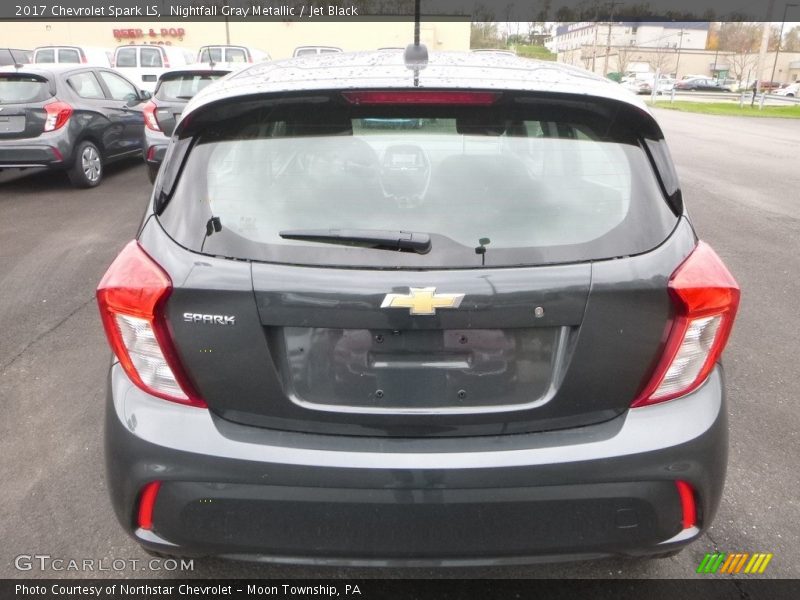 Nightfall Gray Metallic / Jet Black 2017 Chevrolet Spark LS
