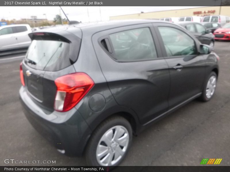 Nightfall Gray Metallic / Jet Black 2017 Chevrolet Spark LS