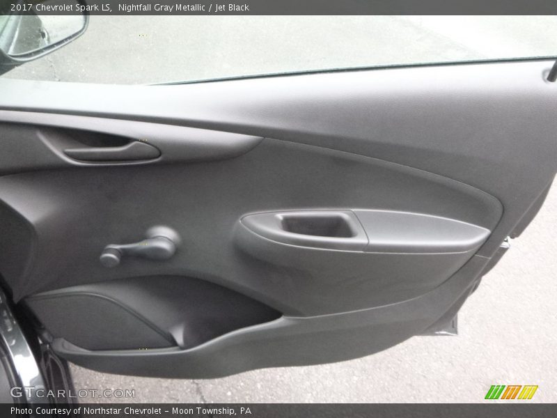 Nightfall Gray Metallic / Jet Black 2017 Chevrolet Spark LS