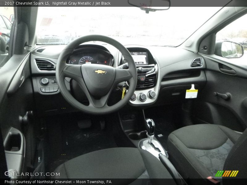 Nightfall Gray Metallic / Jet Black 2017 Chevrolet Spark LS