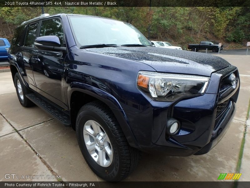 Nautical Blue Metallic / Black 2018 Toyota 4Runner SR5 4x4