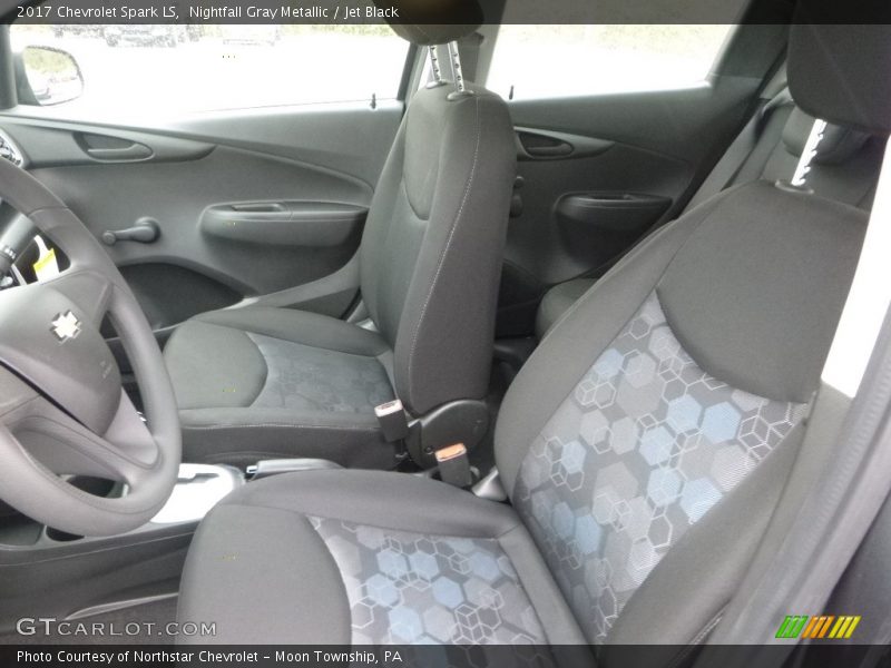 Nightfall Gray Metallic / Jet Black 2017 Chevrolet Spark LS