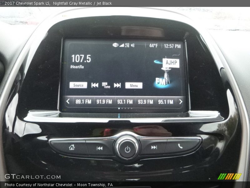 Nightfall Gray Metallic / Jet Black 2017 Chevrolet Spark LS