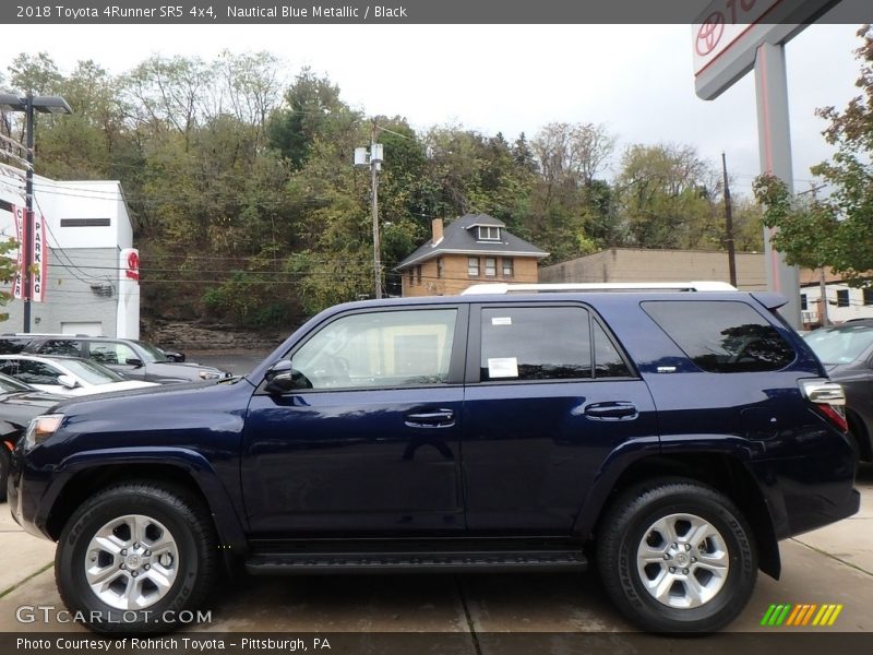 Nautical Blue Metallic / Black 2018 Toyota 4Runner SR5 4x4