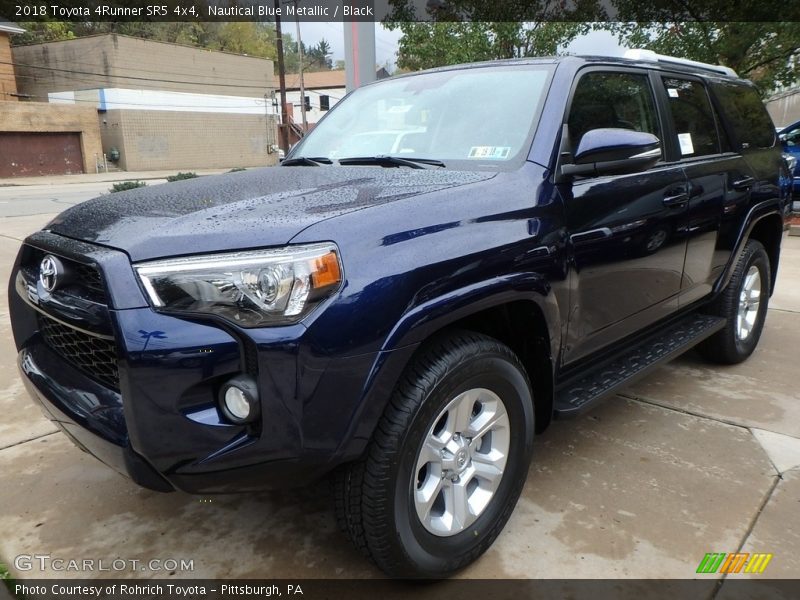 Nautical Blue Metallic / Black 2018 Toyota 4Runner SR5 4x4