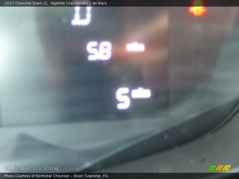 Nightfall Gray Metallic / Jet Black 2017 Chevrolet Spark LS