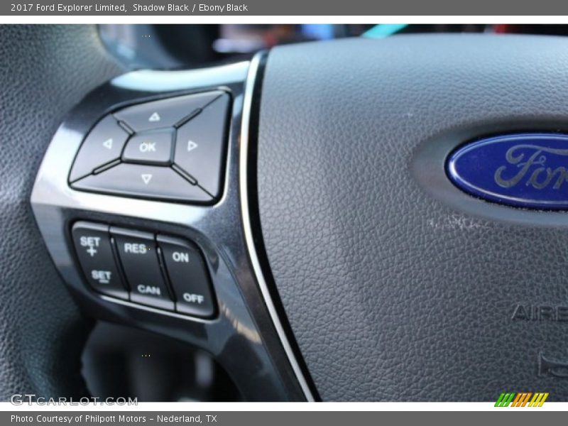 Shadow Black / Ebony Black 2017 Ford Explorer Limited