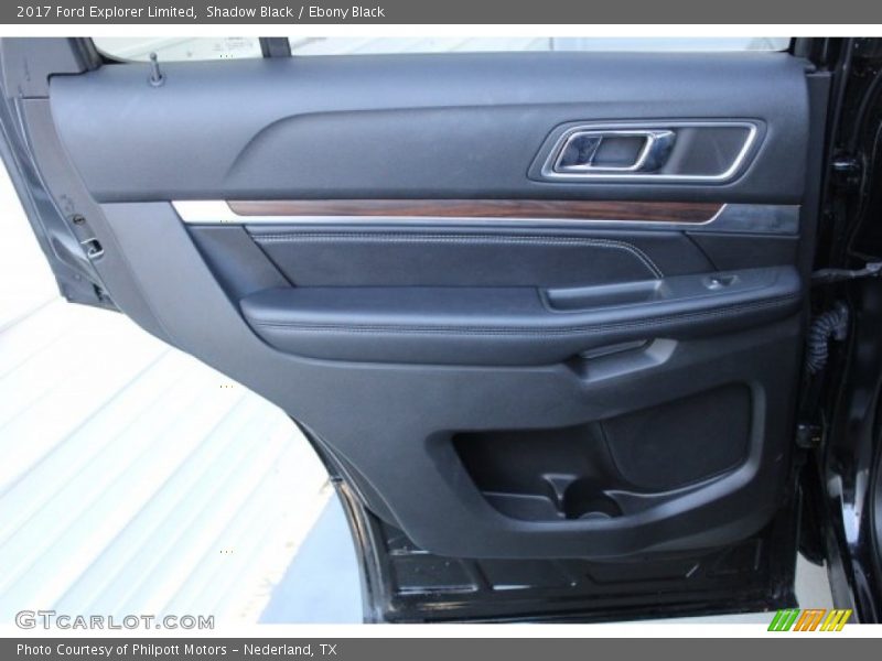 Shadow Black / Ebony Black 2017 Ford Explorer Limited
