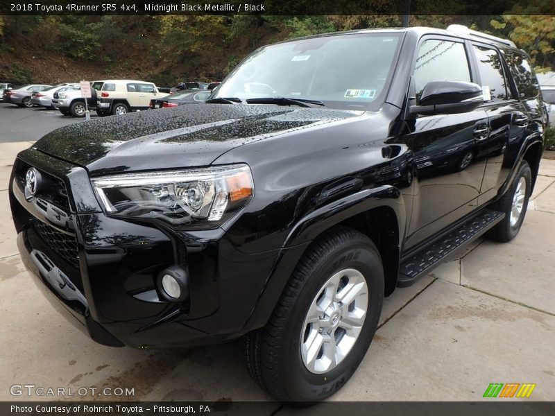 Midnight Black Metallic / Black 2018 Toyota 4Runner SR5 4x4