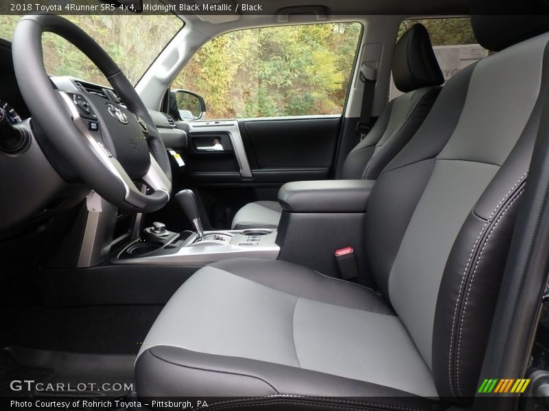 Midnight Black Metallic / Black 2018 Toyota 4Runner SR5 4x4