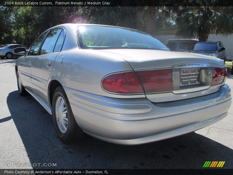 Platinum Metallic / Medium Gray 2004 Buick LeSabre Custom