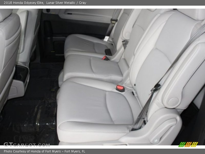 Lunar Silver Metallic / Gray 2018 Honda Odyssey Elite