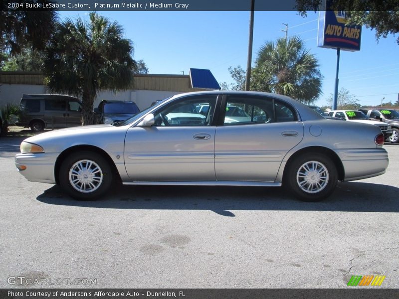 Platinum Metallic / Medium Gray 2004 Buick LeSabre Custom