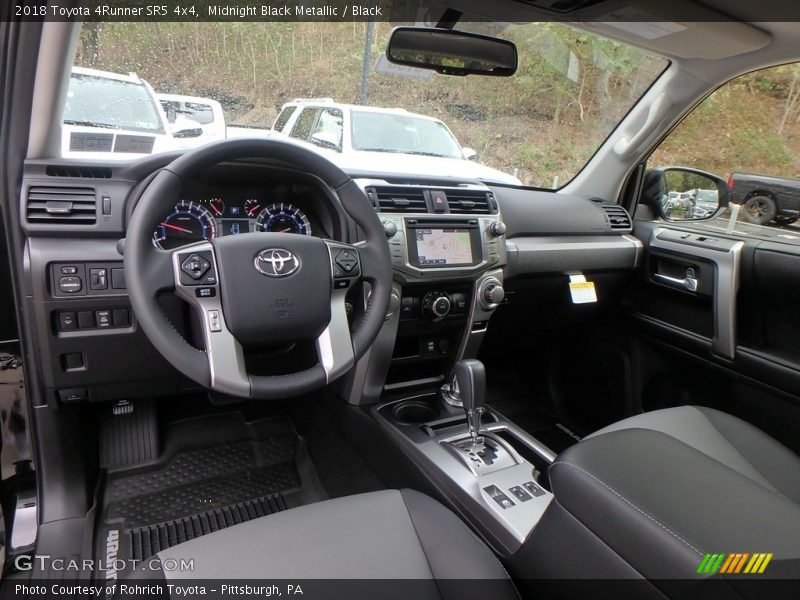 Midnight Black Metallic / Black 2018 Toyota 4Runner SR5 4x4