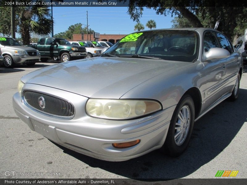 Platinum Metallic / Medium Gray 2004 Buick LeSabre Custom