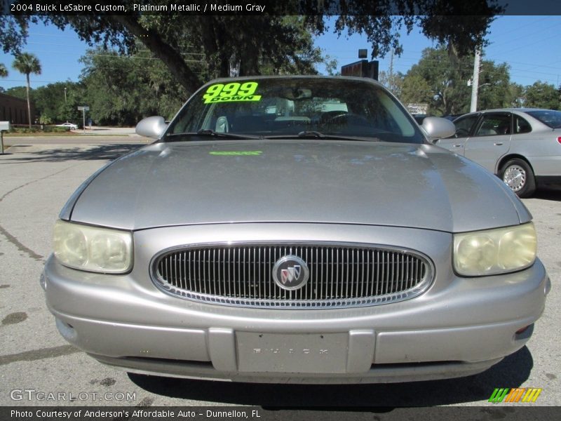 Platinum Metallic / Medium Gray 2004 Buick LeSabre Custom