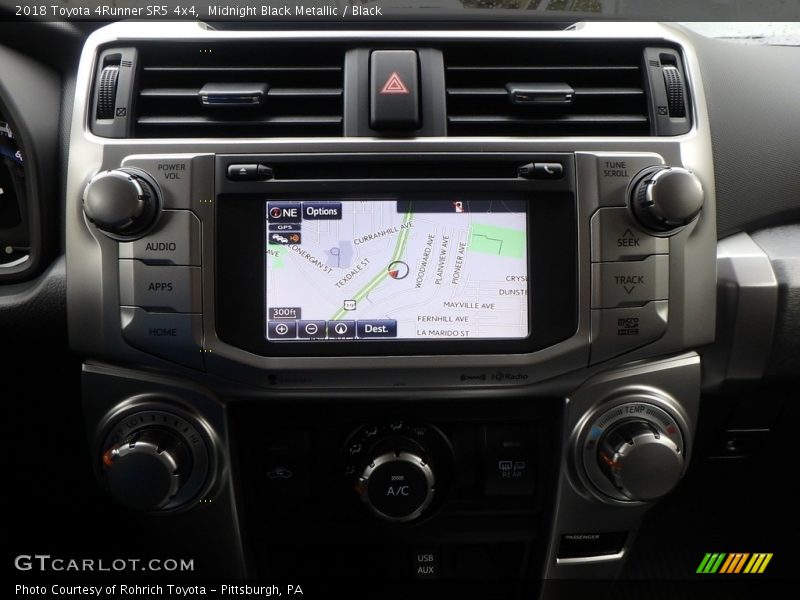 Midnight Black Metallic / Black 2018 Toyota 4Runner SR5 4x4