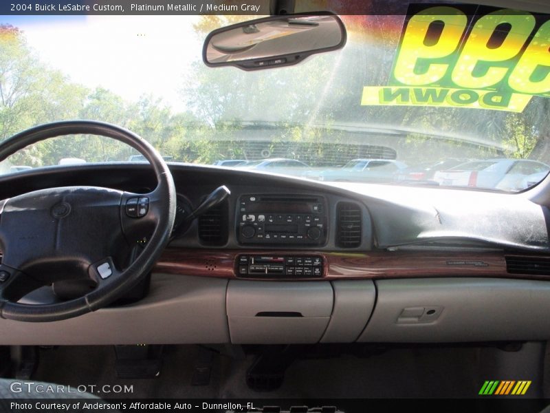 Platinum Metallic / Medium Gray 2004 Buick LeSabre Custom