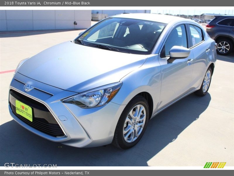 Chromium / Mid-Blue Black 2018 Toyota Yaris iA