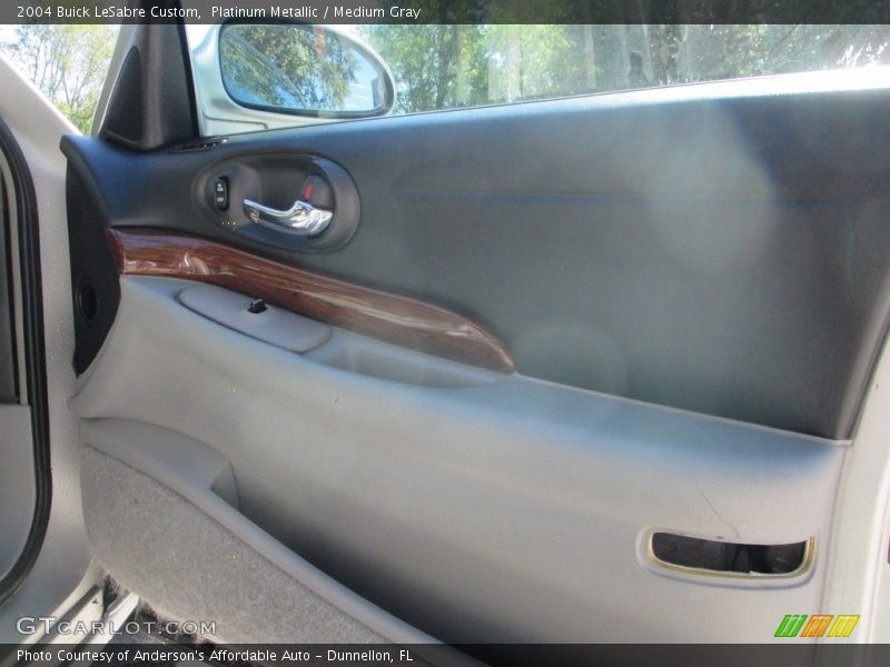 Platinum Metallic / Medium Gray 2004 Buick LeSabre Custom