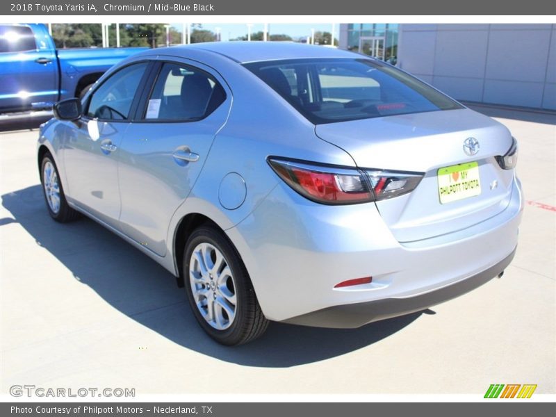 Chromium / Mid-Blue Black 2018 Toyota Yaris iA