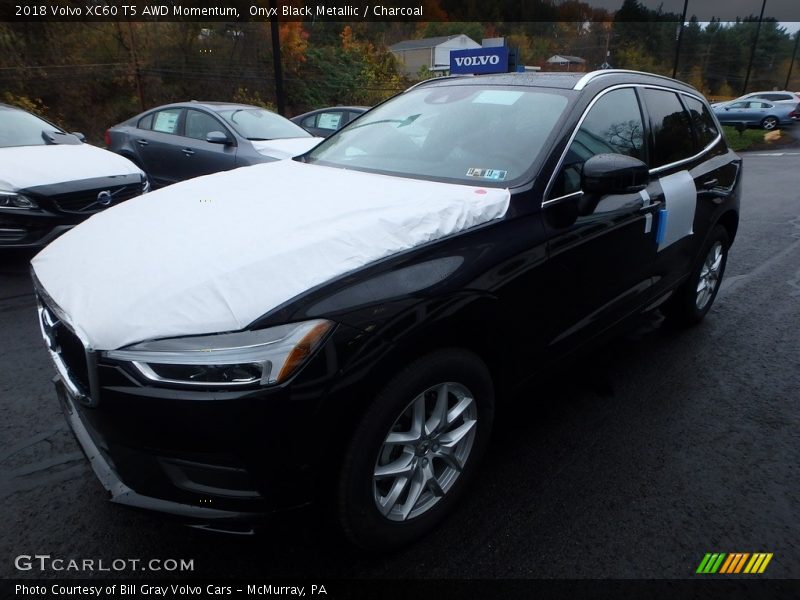 Onyx Black Metallic / Charcoal 2018 Volvo XC60 T5 AWD Momentum