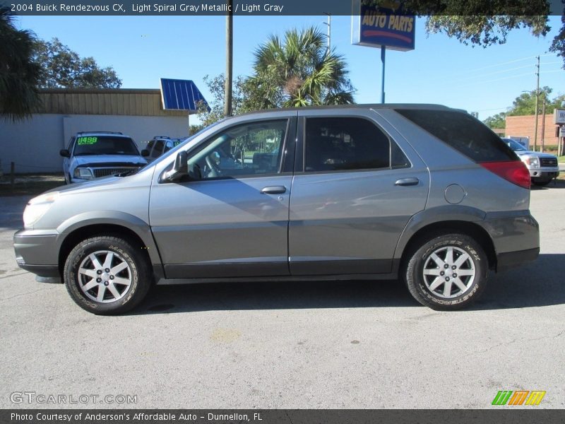 Light Spiral Gray Metallic / Light Gray 2004 Buick Rendezvous CX