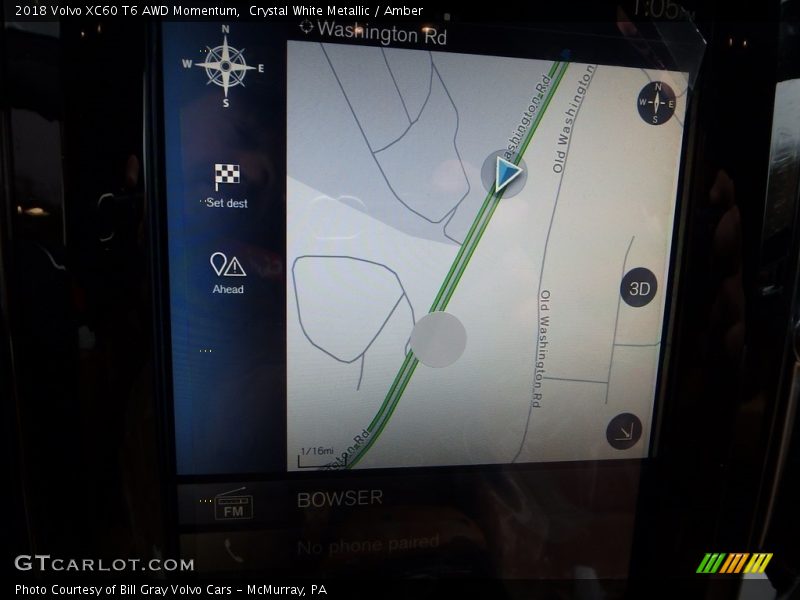 Navigation of 2018 XC60 T6 AWD Momentum
